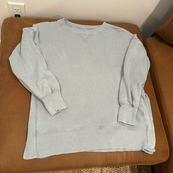 aerie Tops - Aerie oversized sweatshirt light blue size XS